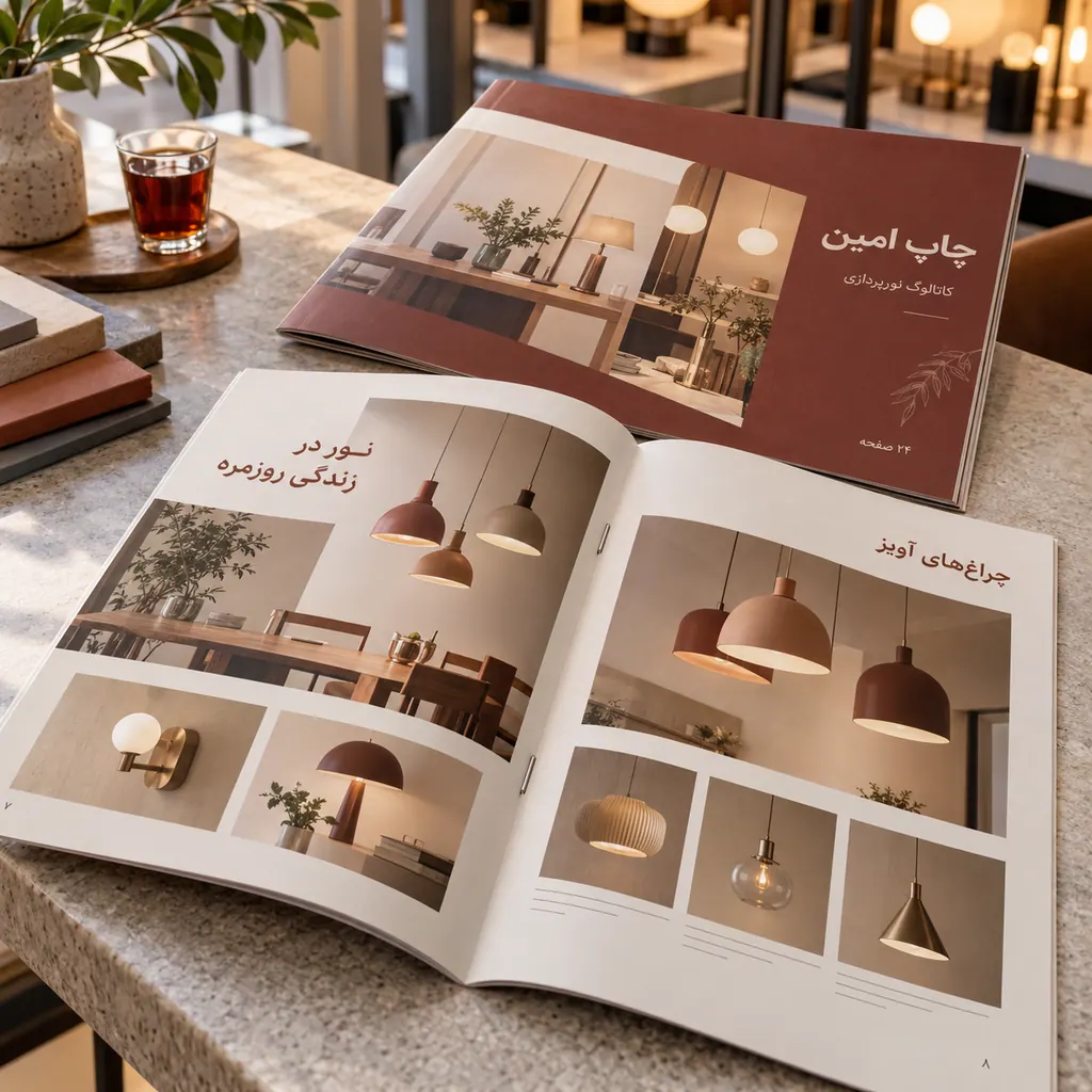کاتالوگ منگنه‌ای · A4 · ۲۴ صفحه