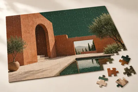نمونهٔ پازل چاپ امین